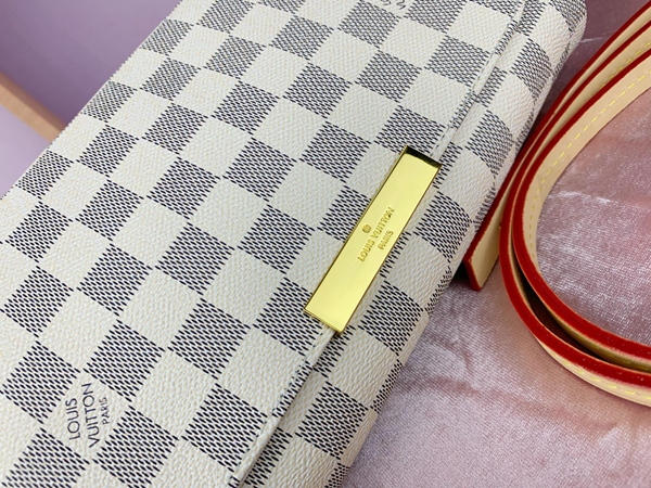 ルイヴィトンバッグ素材ディテール